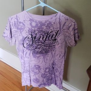 Sinful flower shirt
